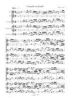 Concerto in d-minor (Allegro)